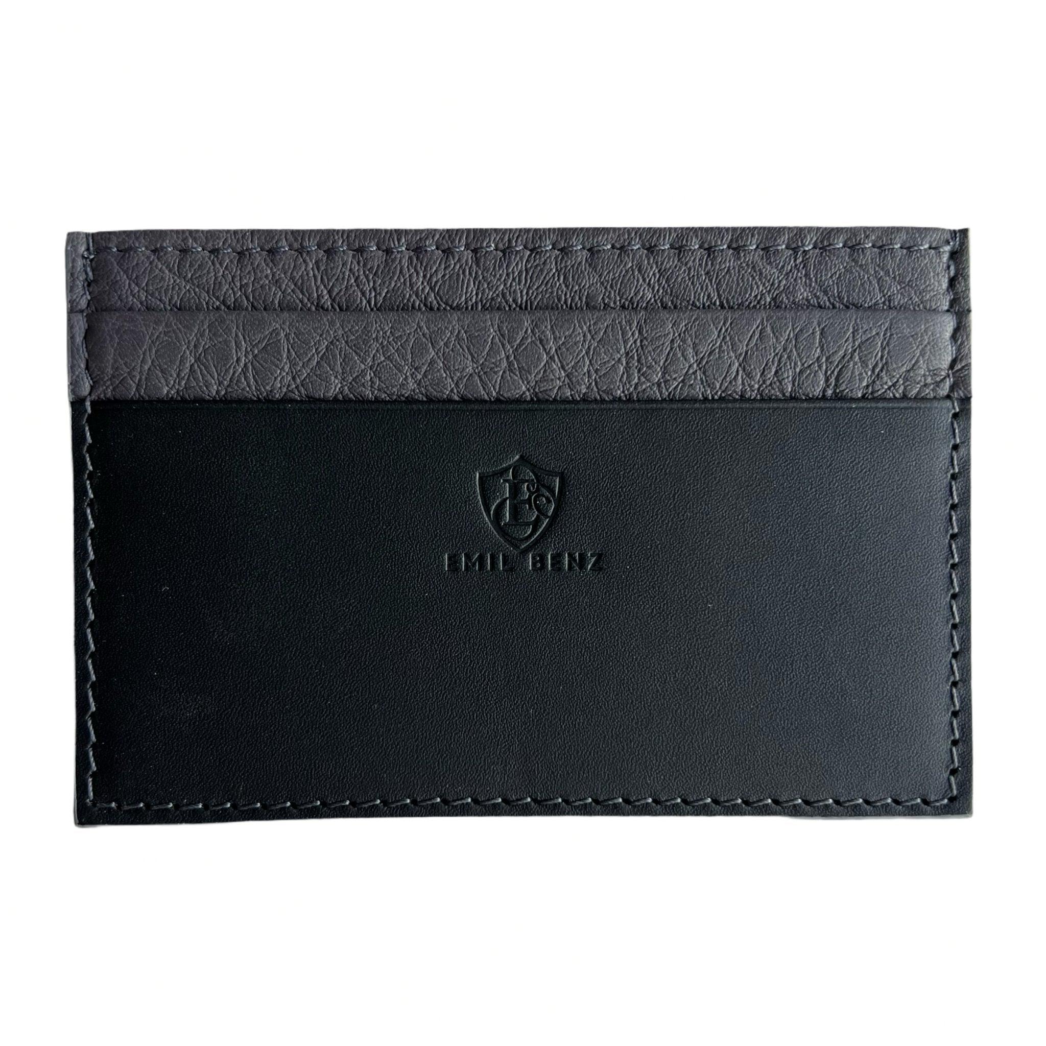 Card Holder - Black & Anthracite - Emil Benz