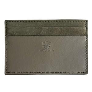 Card Holder - Grey & Velvet Green - Emil Benz